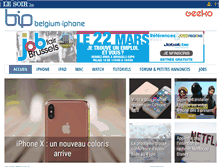 Tablet Screenshot of belgium-iphone.lesoir.be