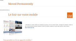 Desktop Screenshot of mobileapps.lesoir.be