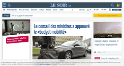 Desktop Screenshot of lesoir.be